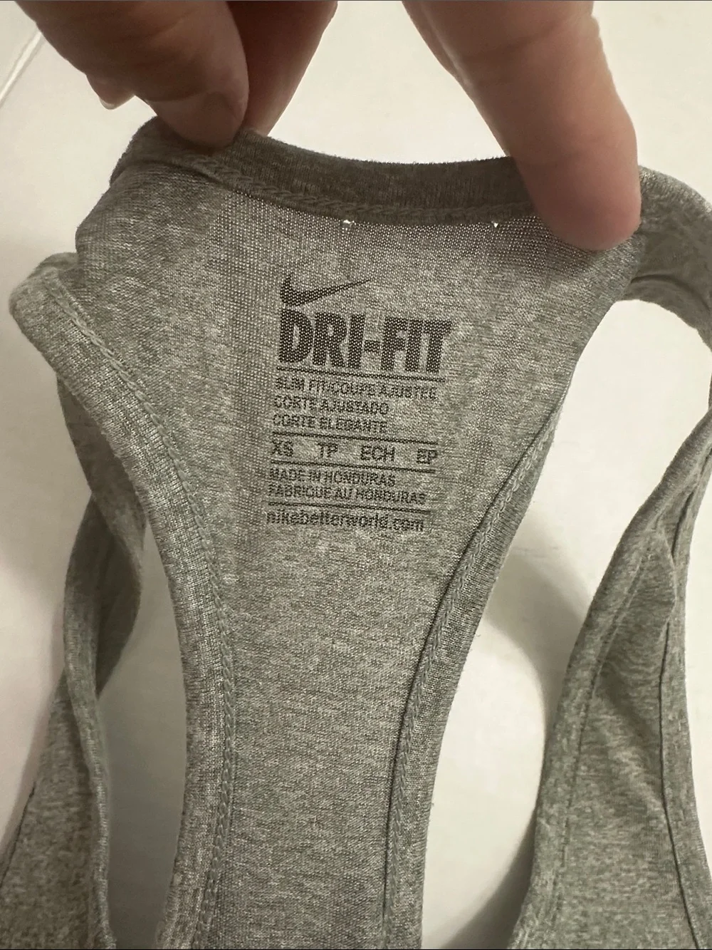 Nike Women’s XS Gray Tank Top Workout